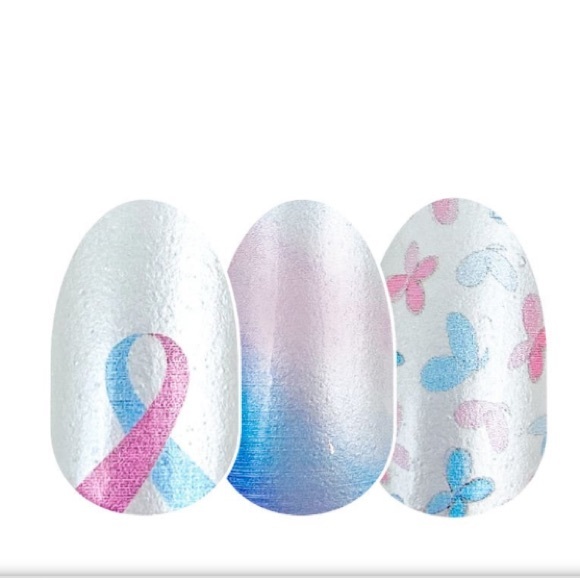 ~COLORSTREET NAIL STRIPS - AWARENESS SHADE *NEVER FORGOTTEN*~ - Picture 3 of 4